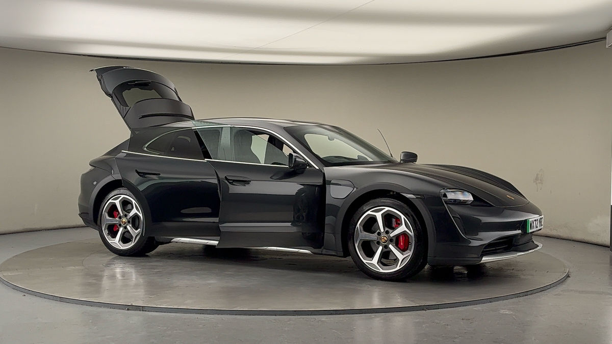 More views of Porsche Taycan