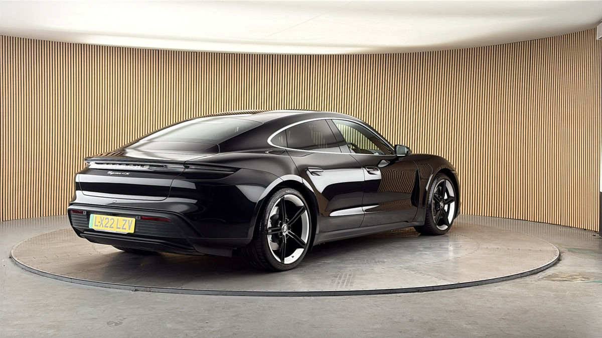 More views of Porsche Taycan