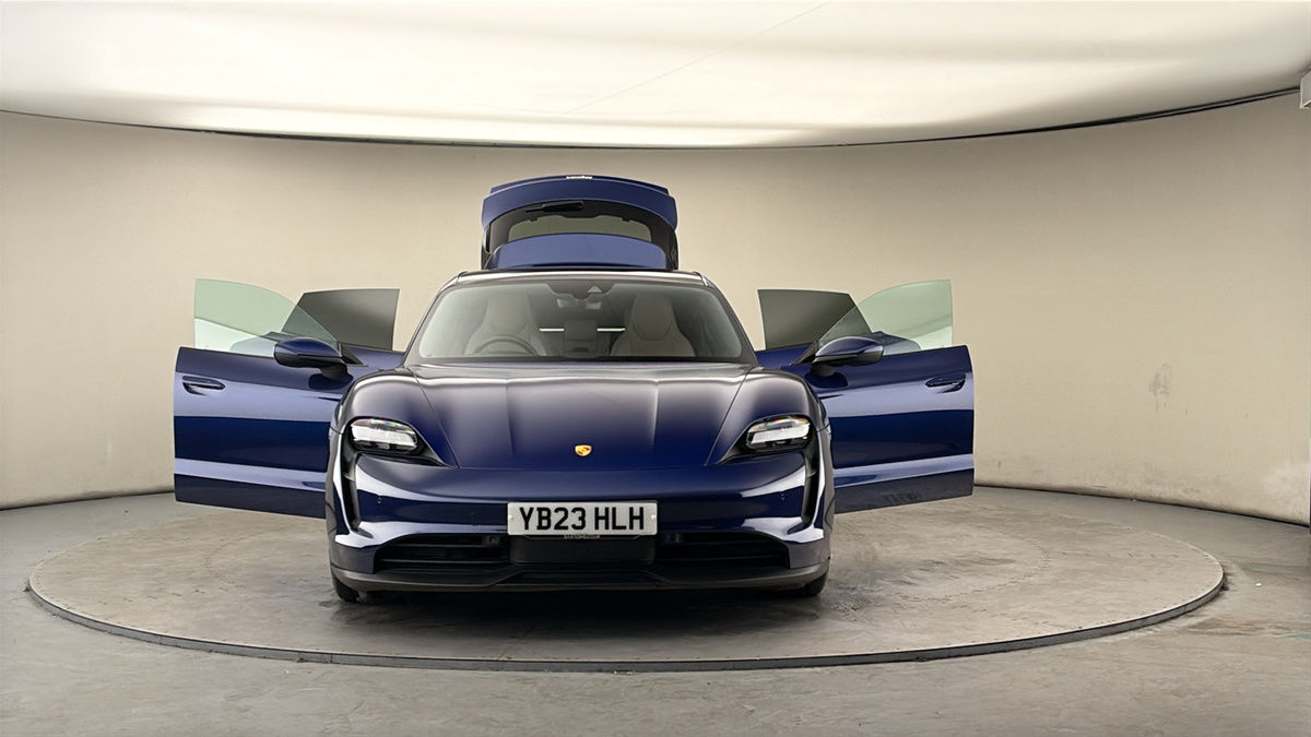 More views of Porsche Taycan