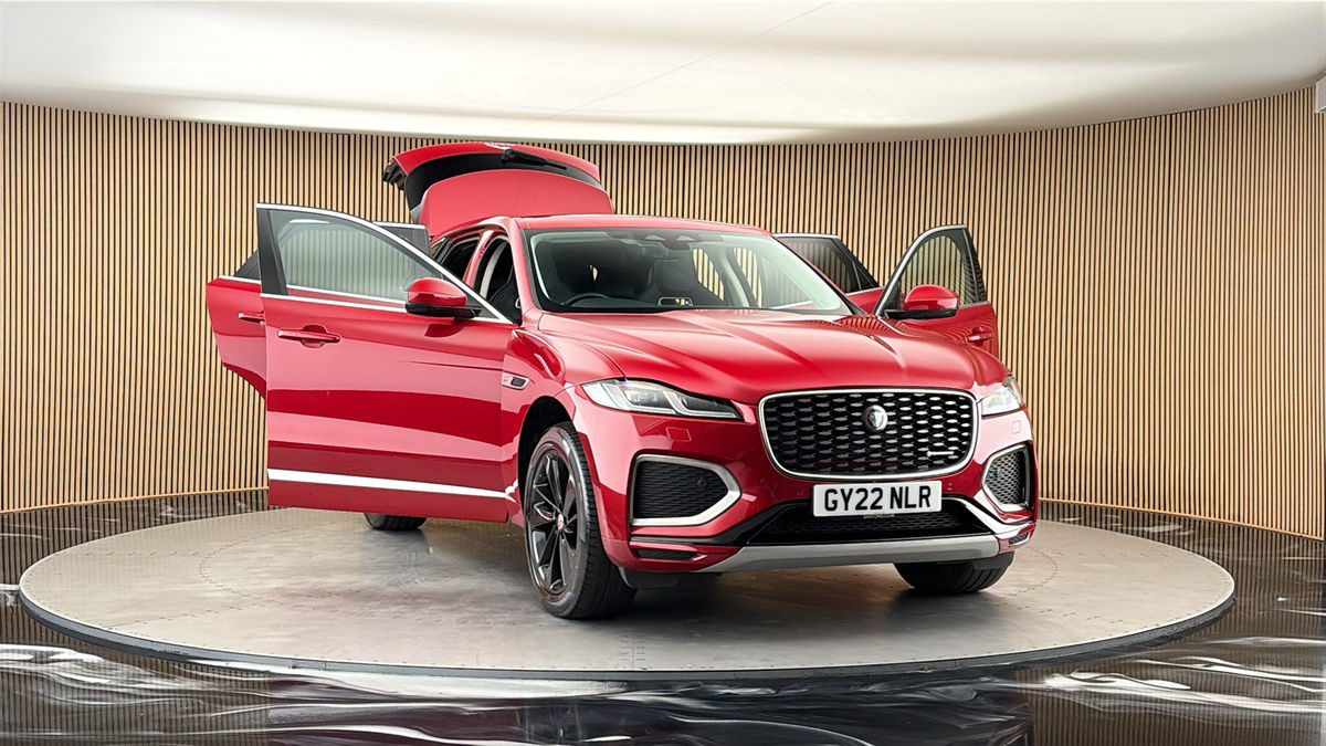 More views of Jaguar F-PACE