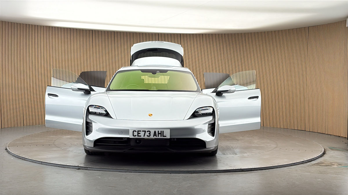 More views of Porsche Taycan