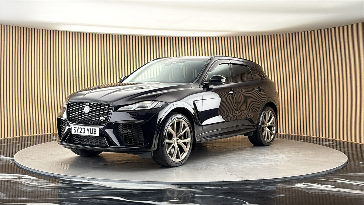 More views of Jaguar F-PACE