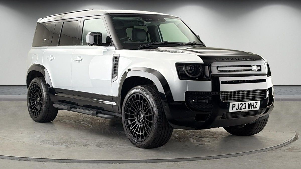 Land Rover Defender 110 Sticky Header Image