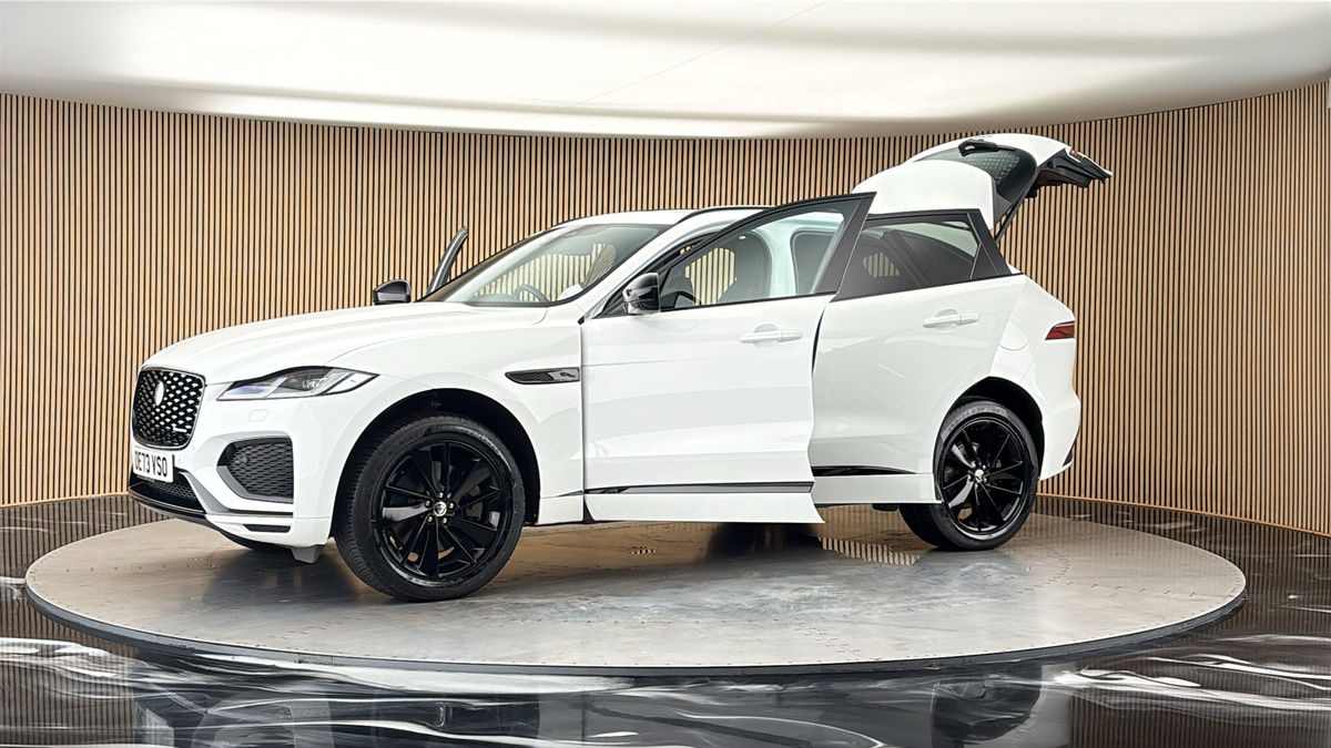 More views of Jaguar F-PACE