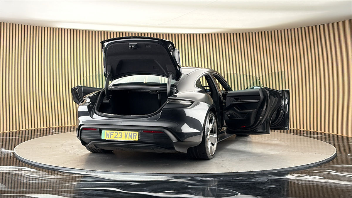 More views of Porsche Taycan