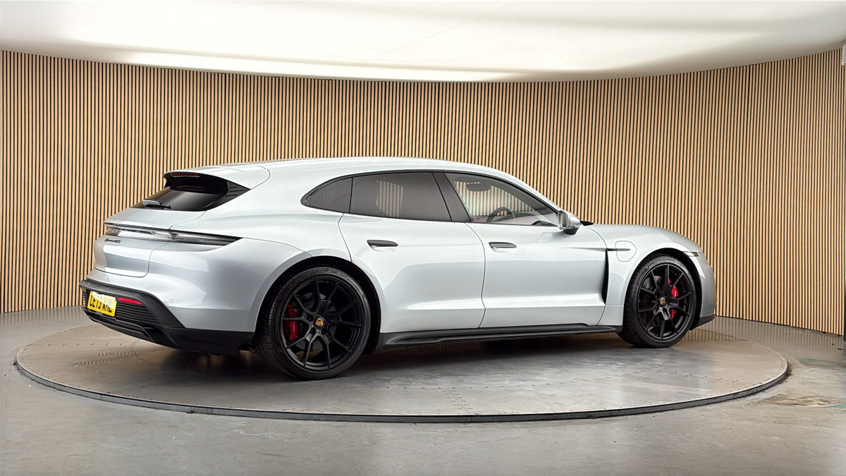 More views of Porsche Taycan