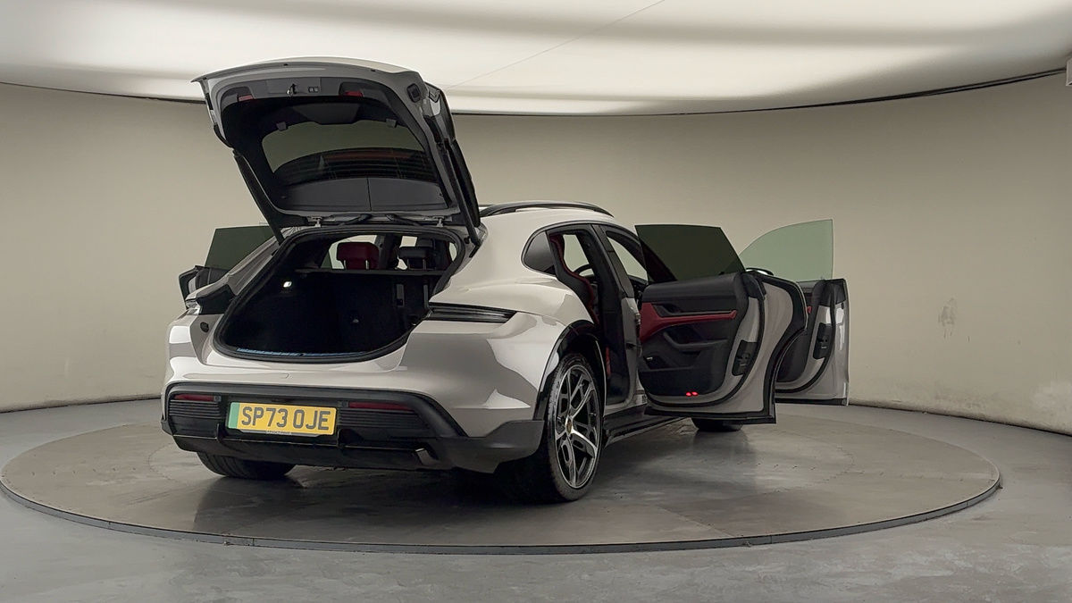 More views of Porsche Taycan