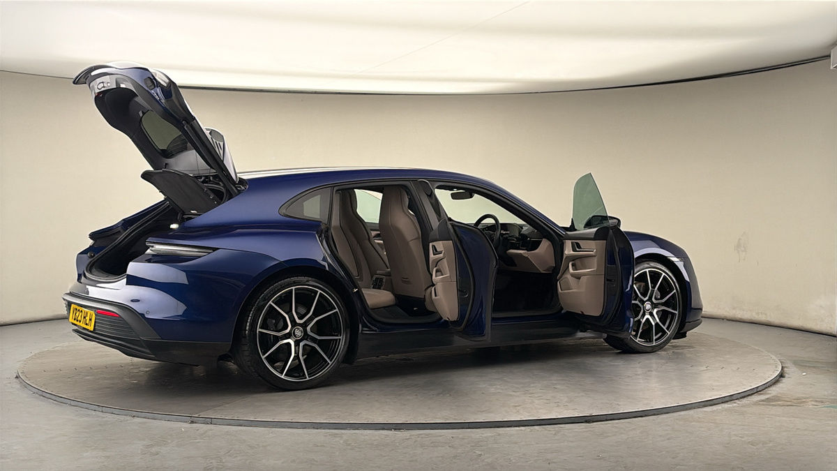 More views of Porsche Taycan