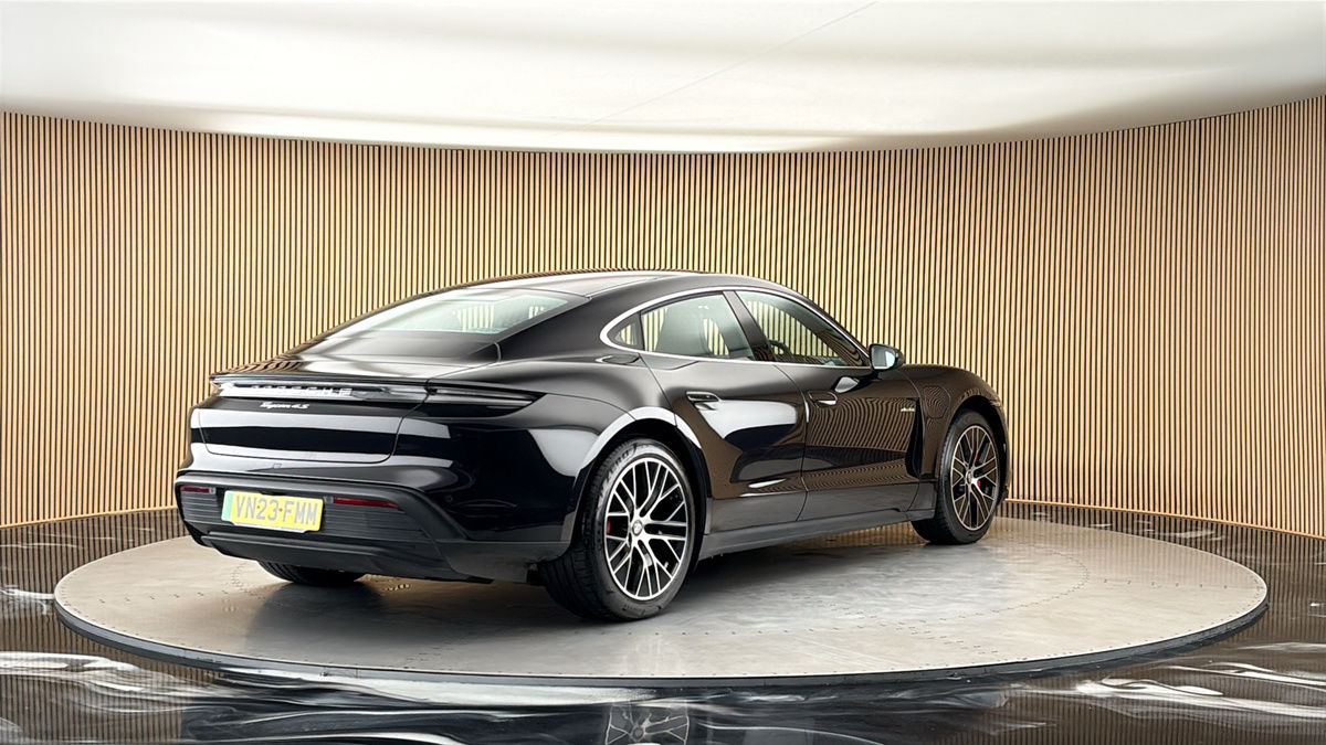 More views of Porsche Taycan