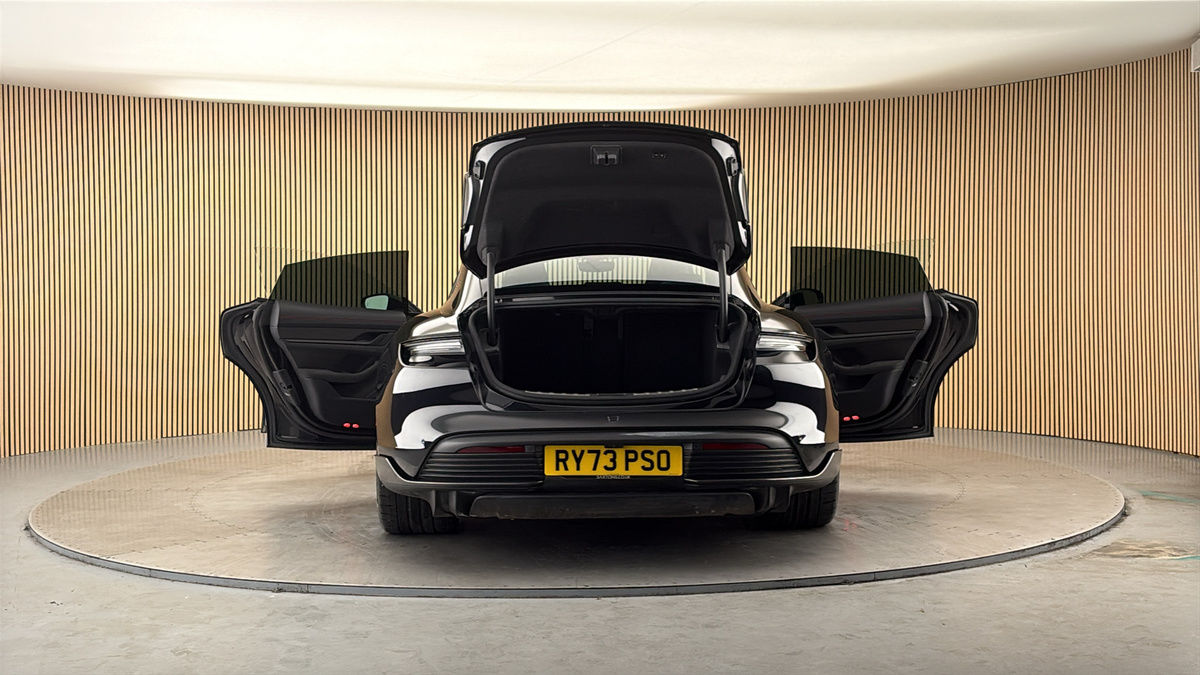 More views of Porsche Taycan
