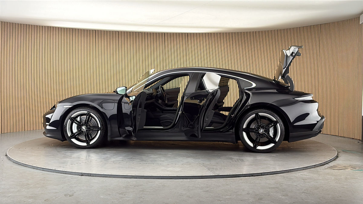 More views of Porsche Taycan