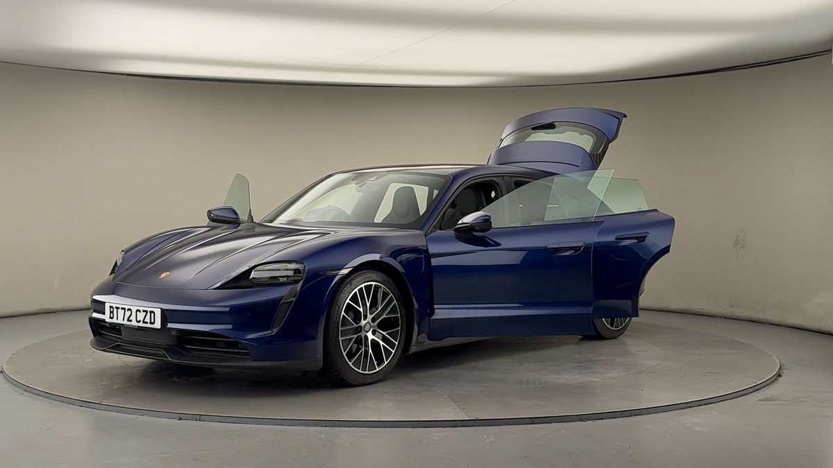 More views of Porsche Taycan