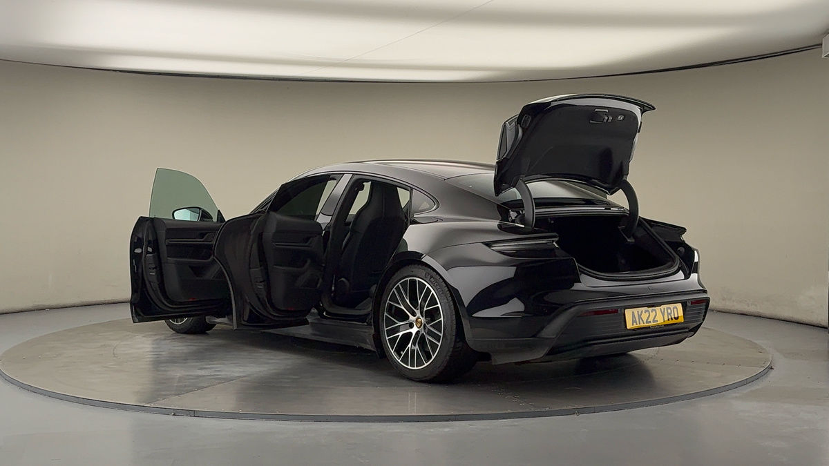 More views of Porsche Taycan