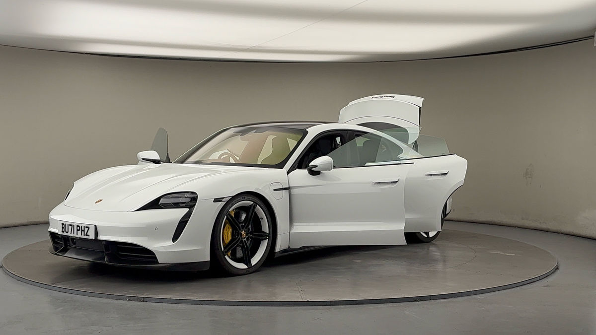 More views of Porsche Taycan