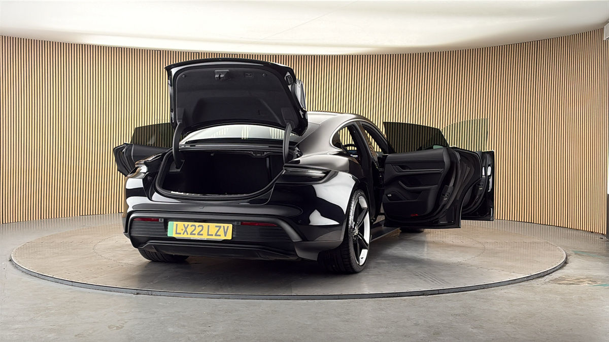 More views of Porsche Taycan
