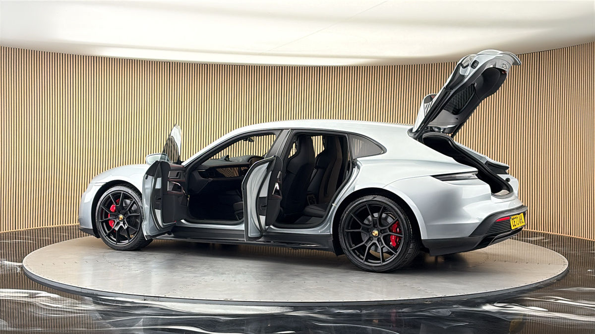 More views of Porsche Taycan