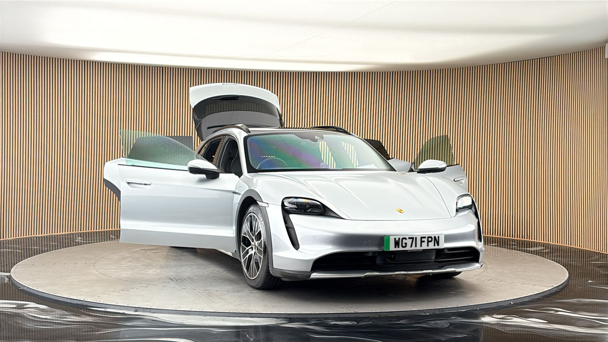 More views of Porsche Taycan
