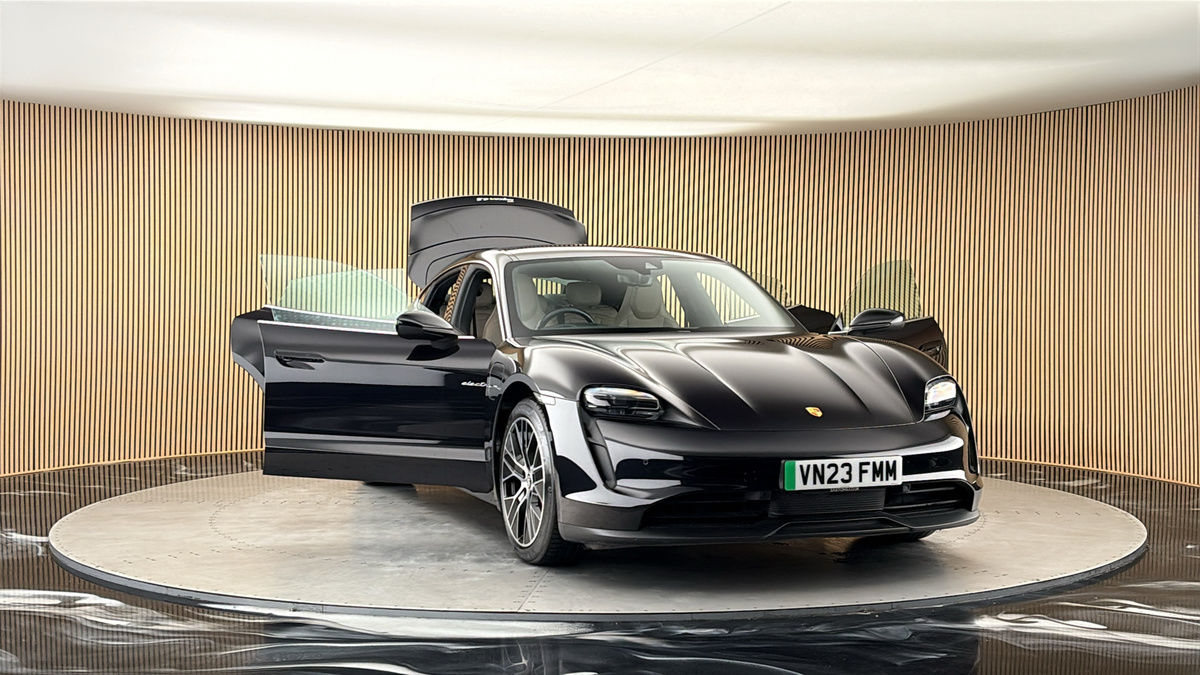 More views of Porsche Taycan