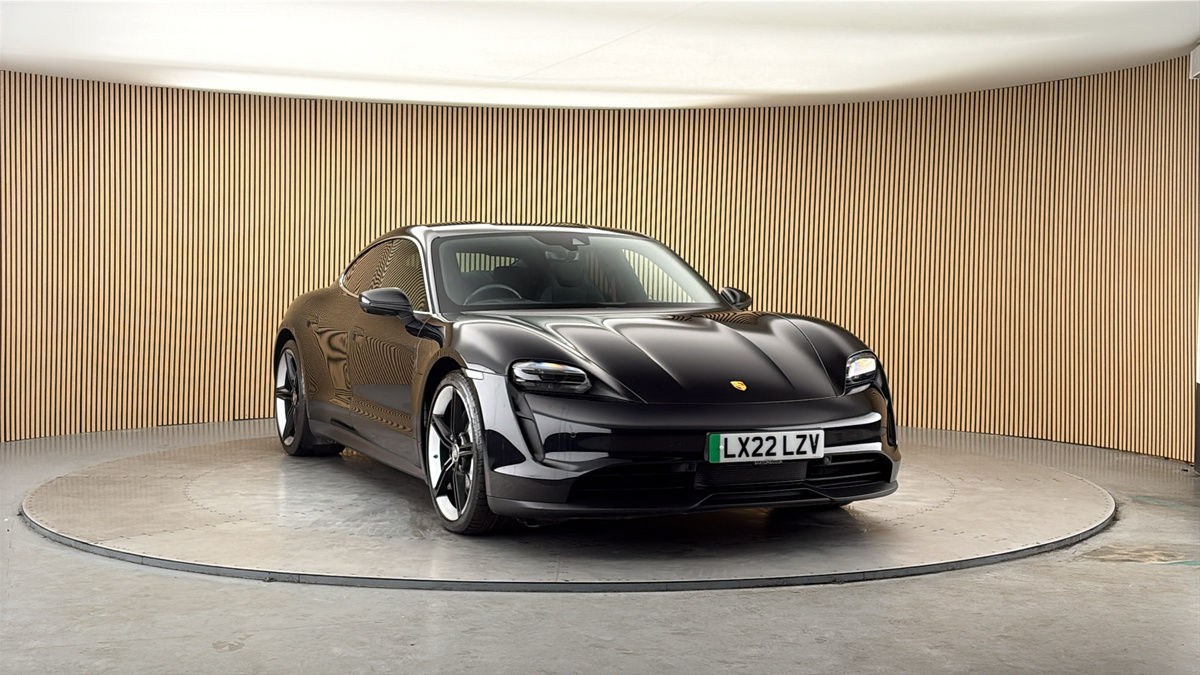 More views of Porsche Taycan