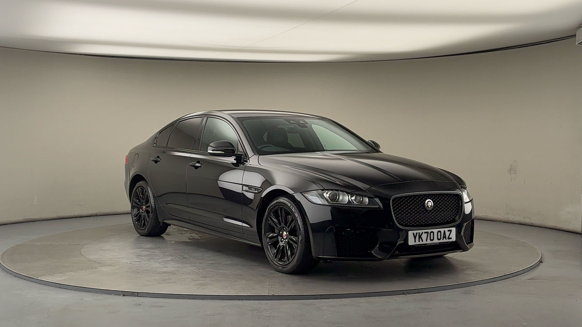 Jaguar XF Sticky Header Image