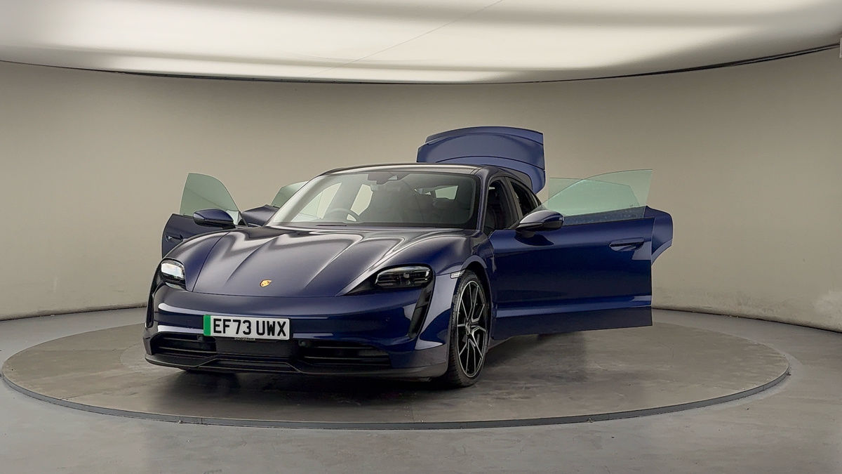 More views of Porsche Taycan