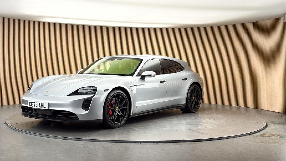 More views of Porsche Taycan