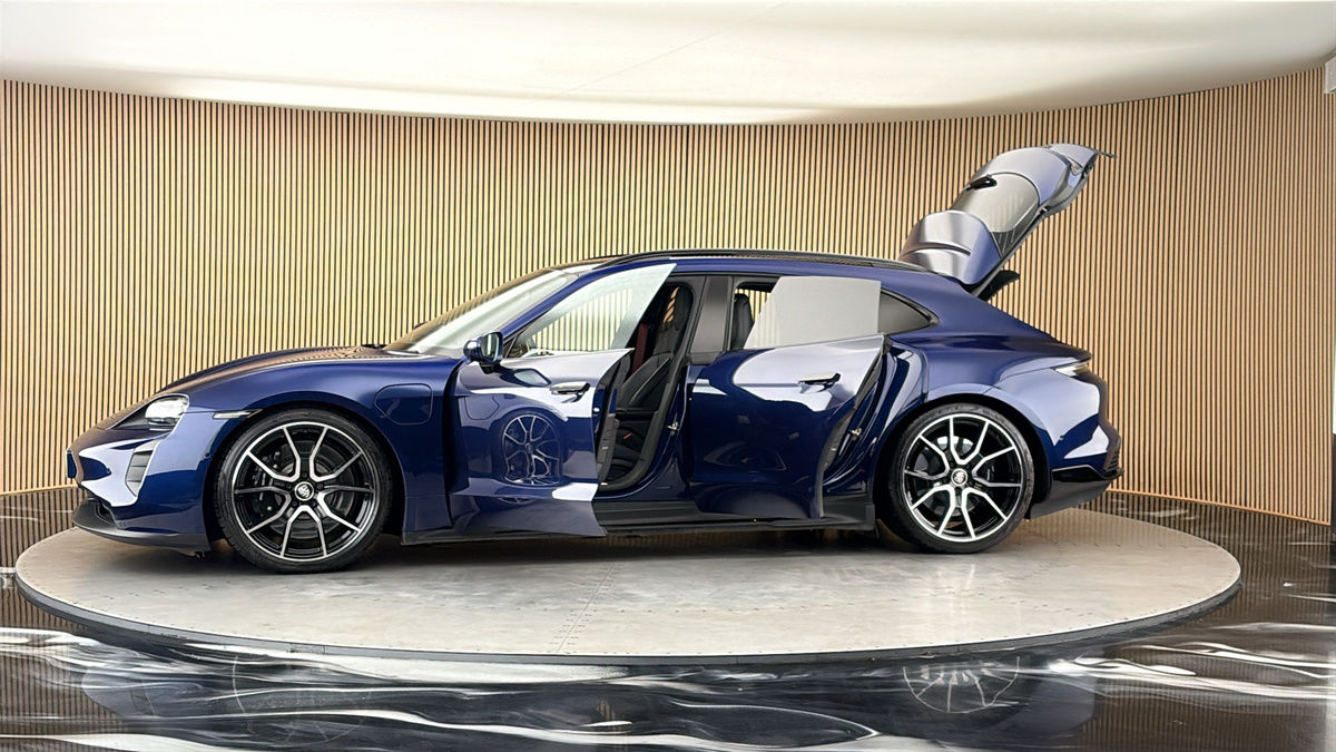 More views of Porsche Taycan