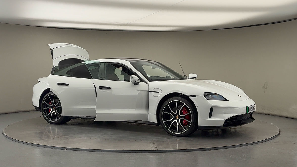 More views of Porsche Taycan