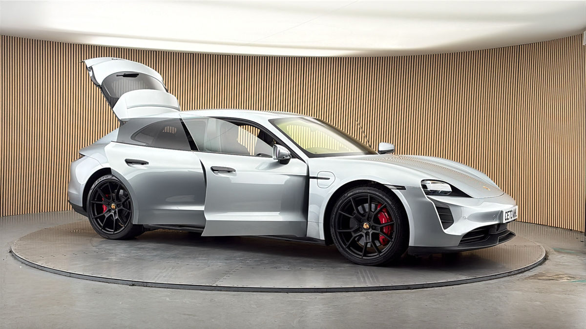 More views of Porsche Taycan