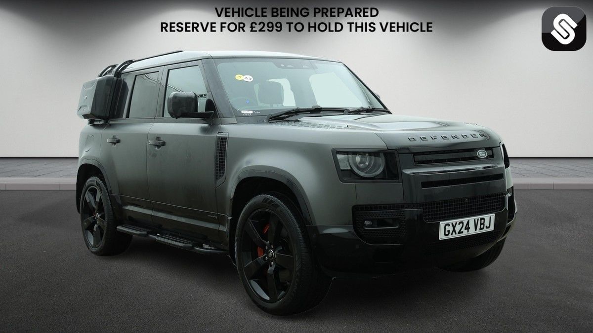 Land Rover Defender 110 Sticky Header Image