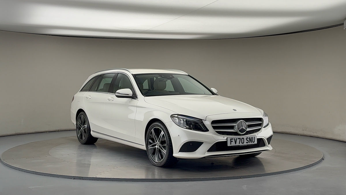 Mercedes-Benz C Class Sticky Header Image