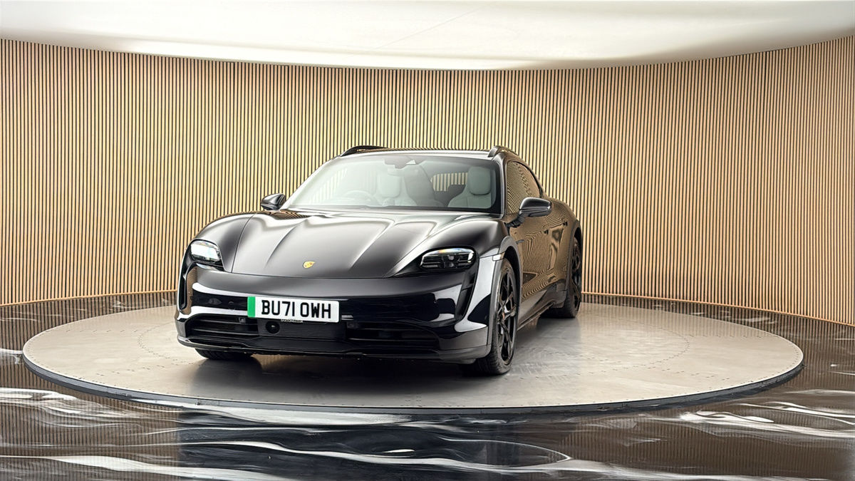 More views of Porsche Taycan