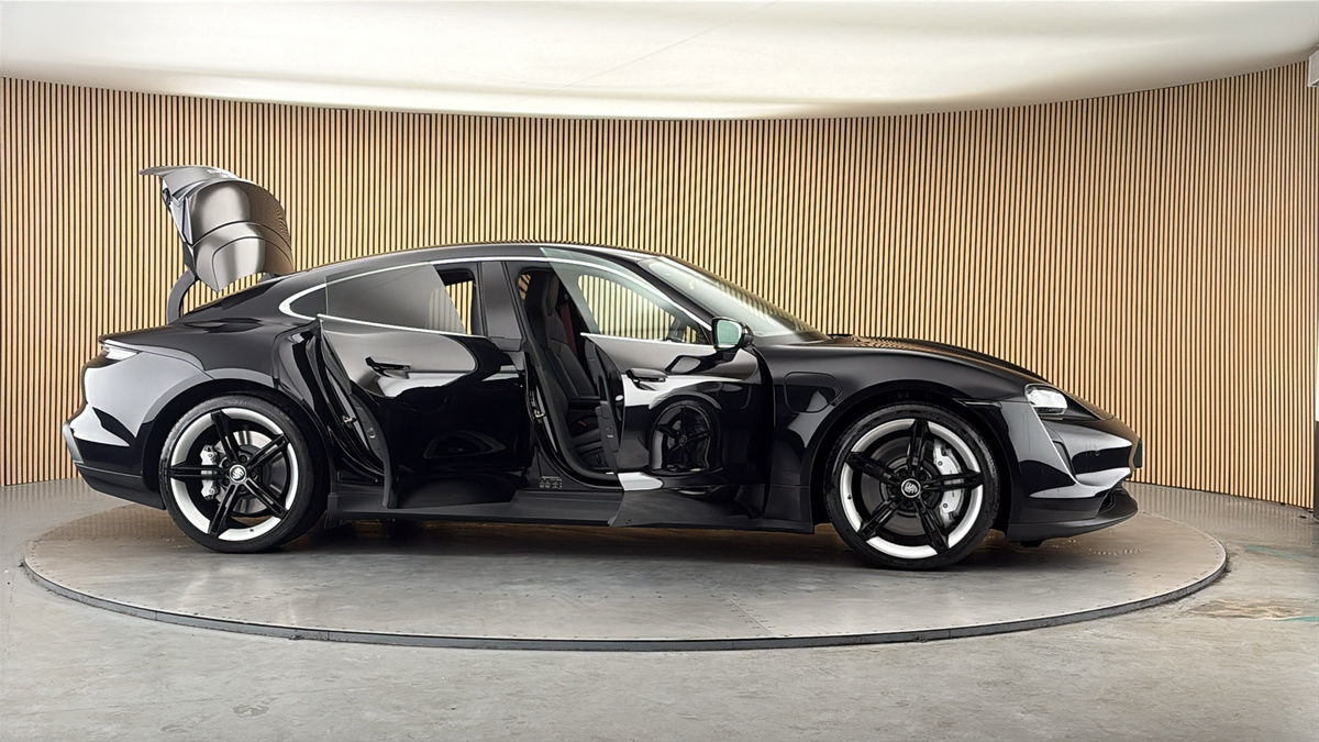 More views of Porsche Taycan