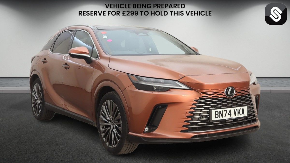 Lexus RX Sticky Header Image