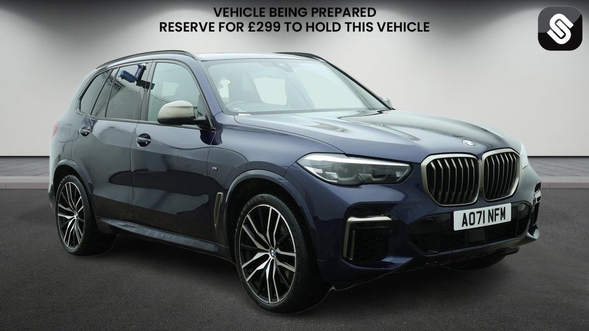 BMW X5 Sticky Header Image