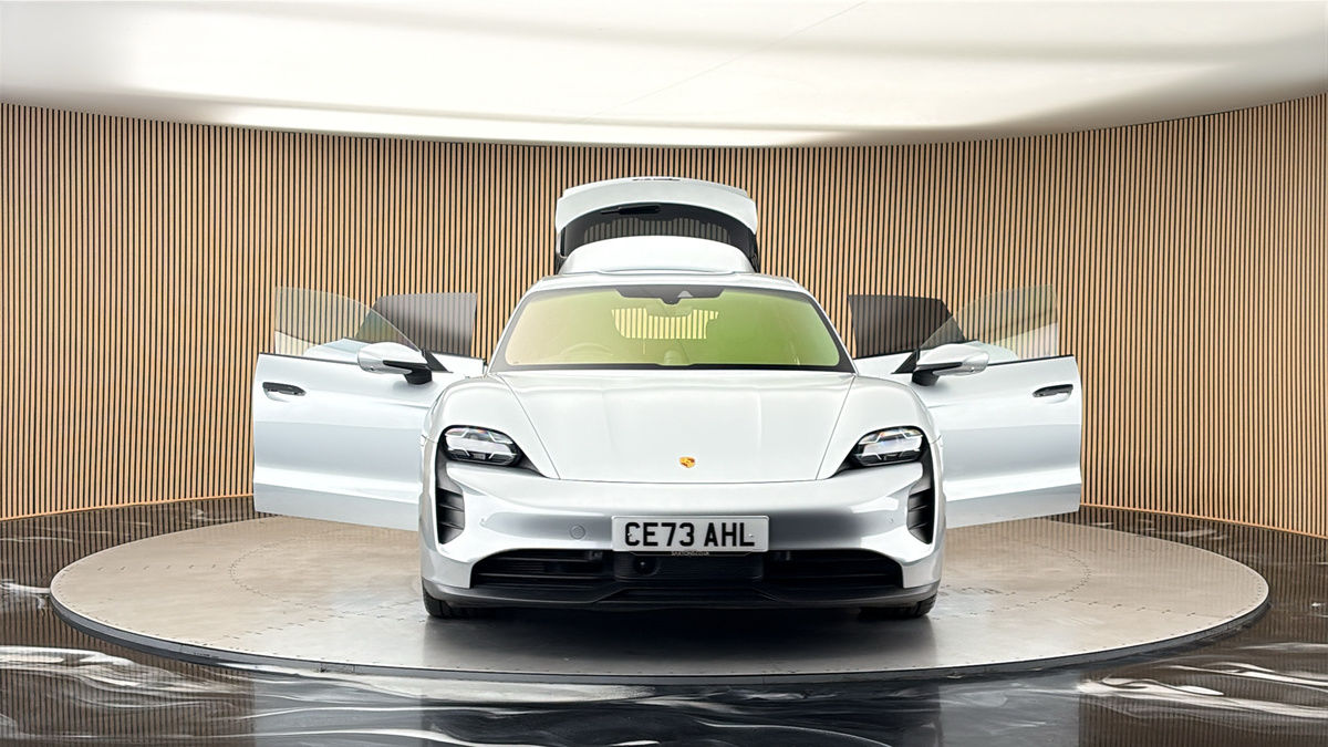More views of Porsche Taycan