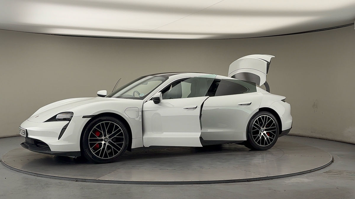 More views of Porsche Taycan