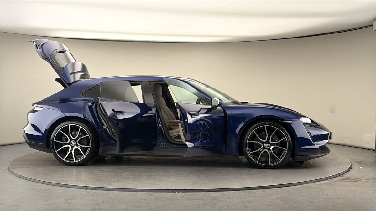 More views of Porsche Taycan