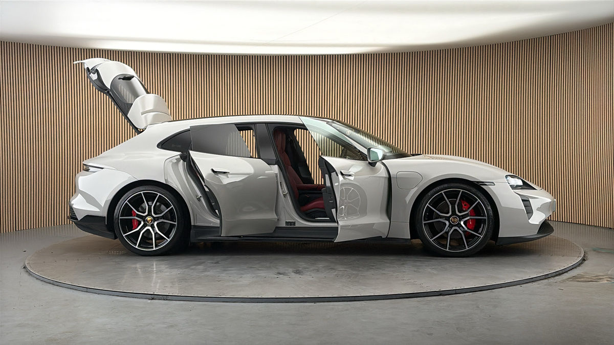 More views of Porsche Taycan