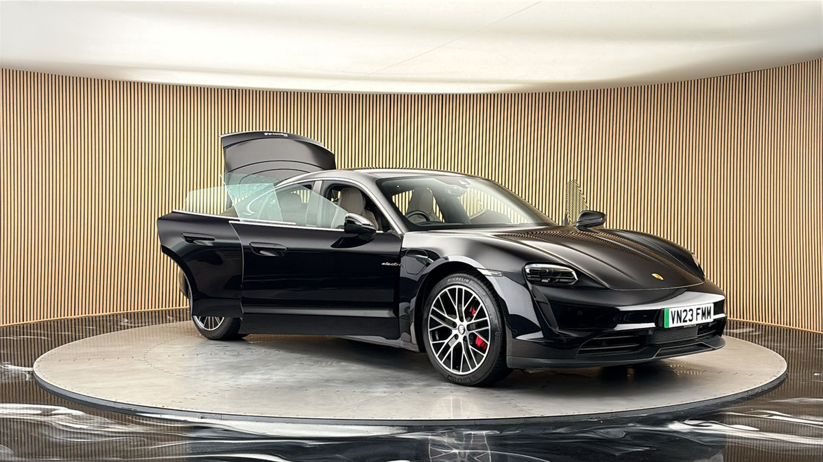 More views of Porsche Taycan
