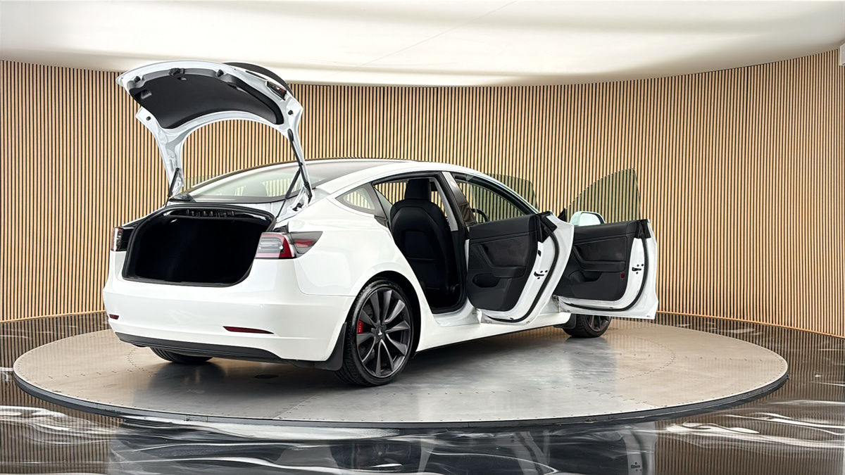 More views of Tesla Model 3