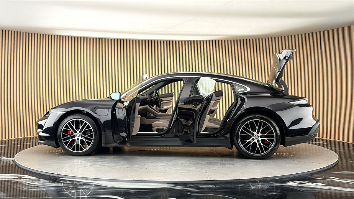 More views of Porsche Taycan