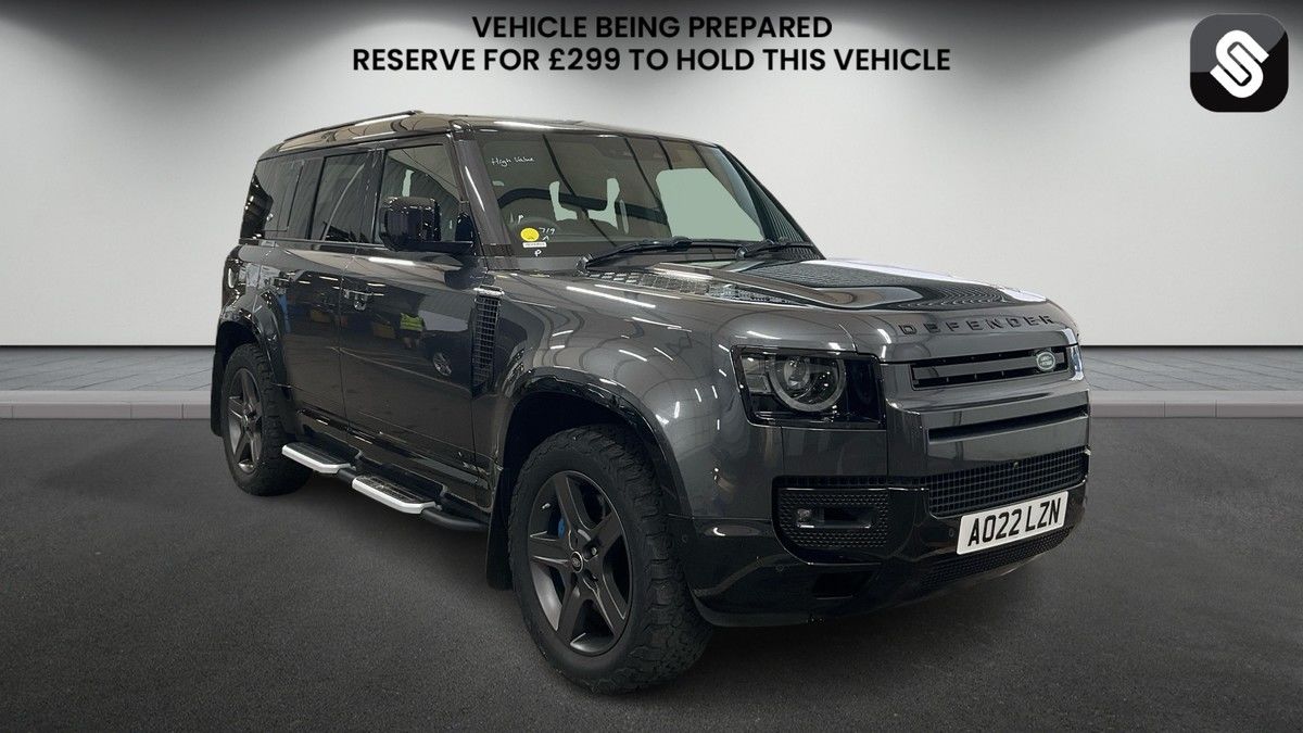 Land Rover Defender 110 Sticky Header Image