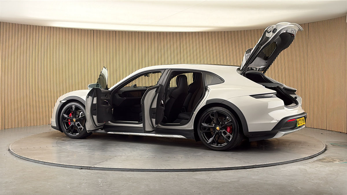 More views of Porsche Taycan