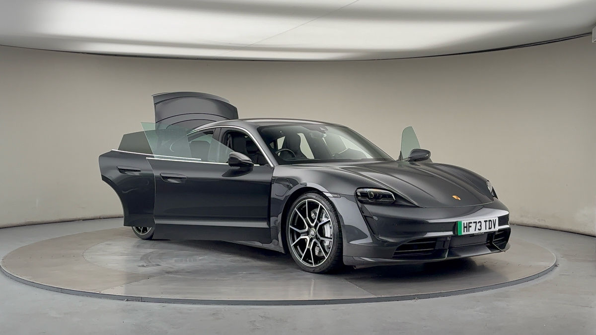 More views of Porsche Taycan