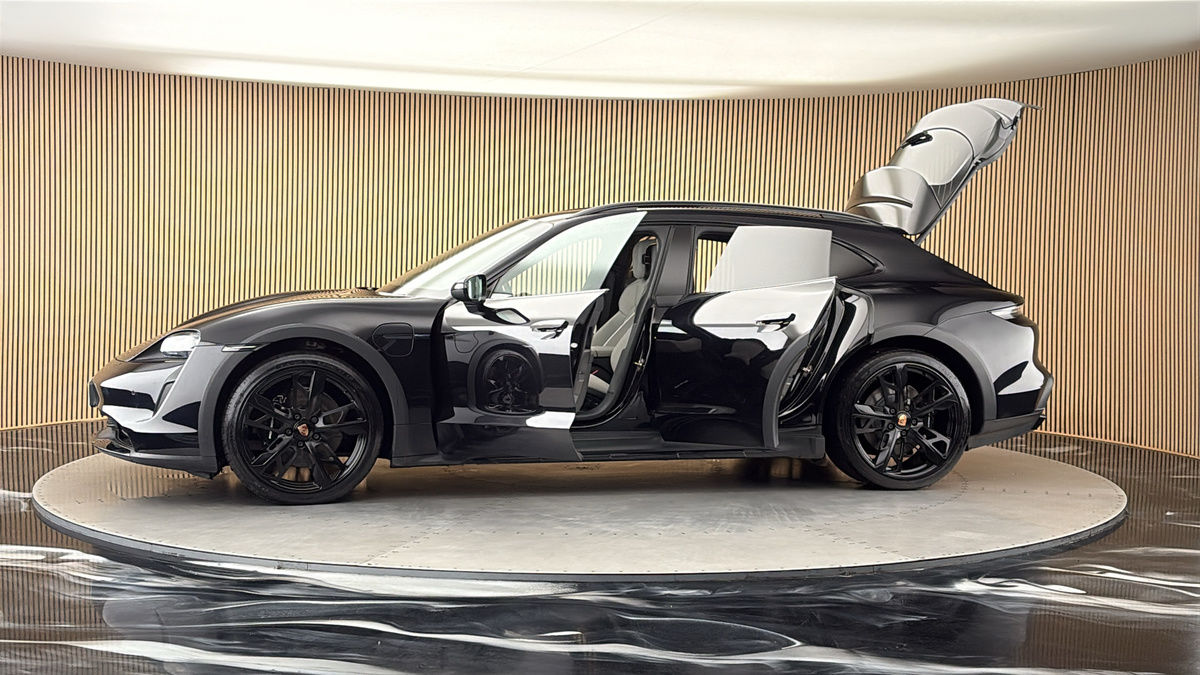 More views of Porsche Taycan
