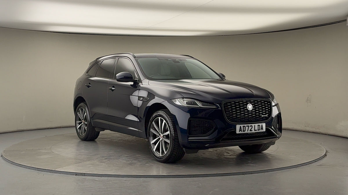 Jaguar F-PACE Sticky Header Image