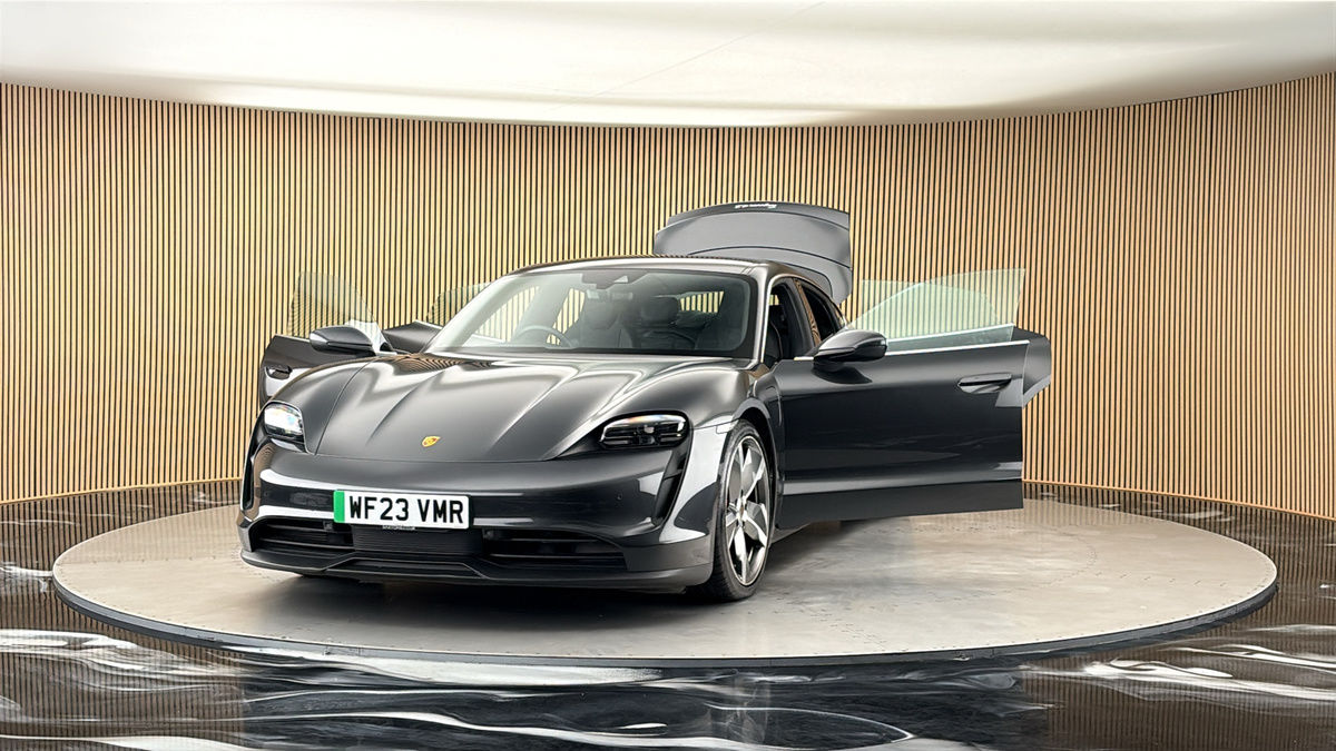 More views of Porsche Taycan