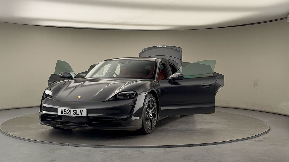 More views of Porsche Taycan