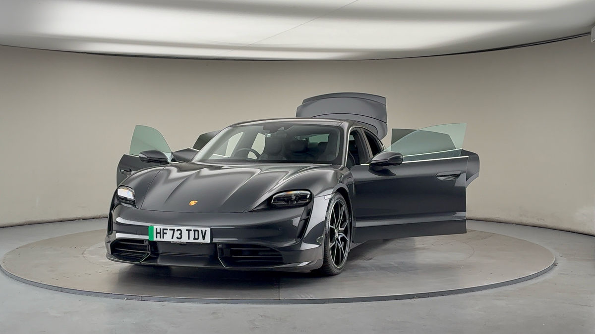 More views of Porsche Taycan